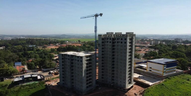 Imagem estágio de obra