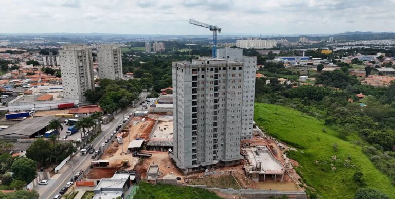 Imagem estágio de obra