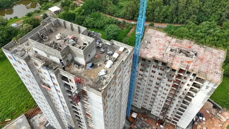 Imagem estágio de obra