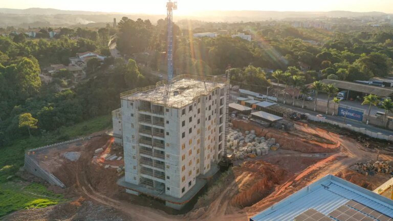 Imagem estágio de obra