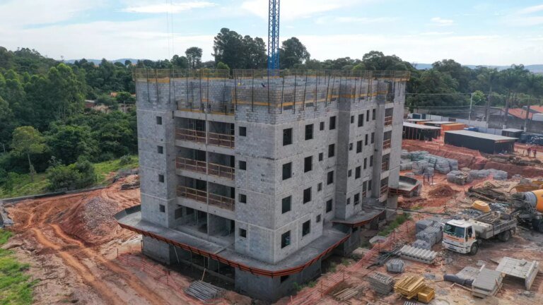 Imagem estágio de obra