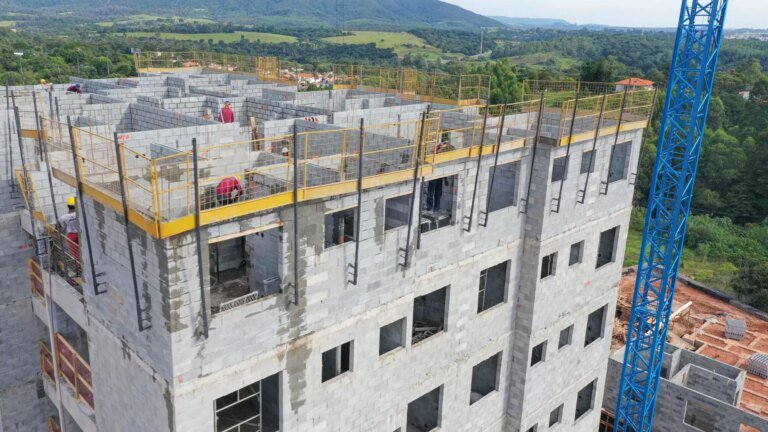 Imagem estágio de obra