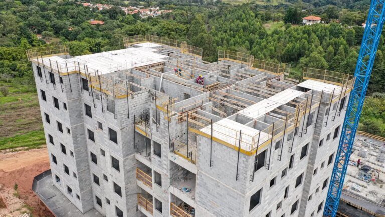 Imagem estágio de obra