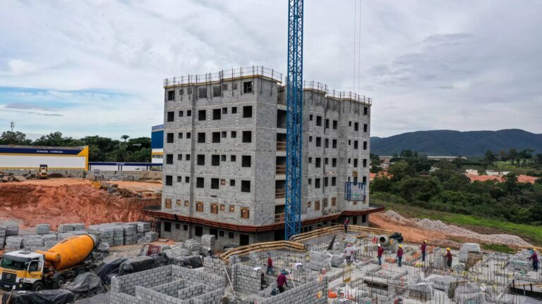 Imagem estágio de obra