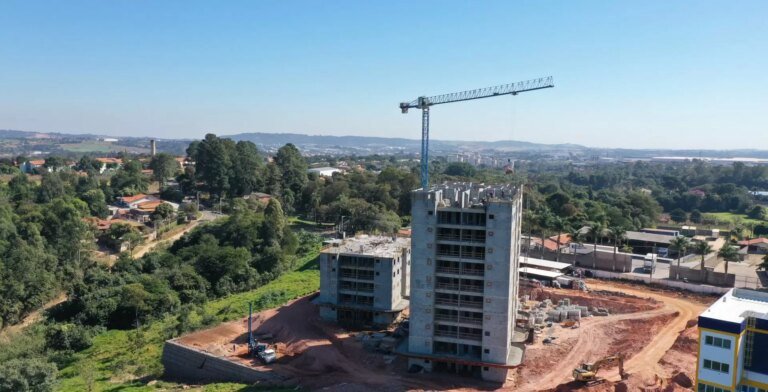 Imagem estágio de obra