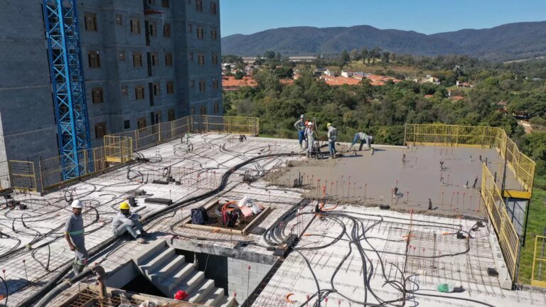 Imagem estágio de obra