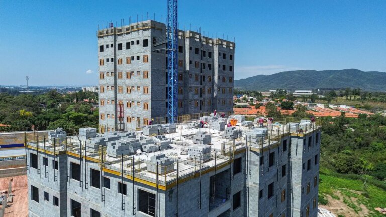 Imagem estágio de obra