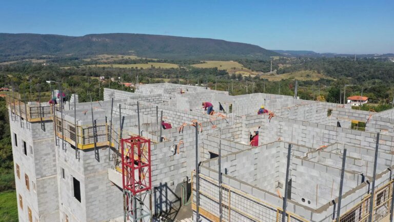 Imagem estágio de obra