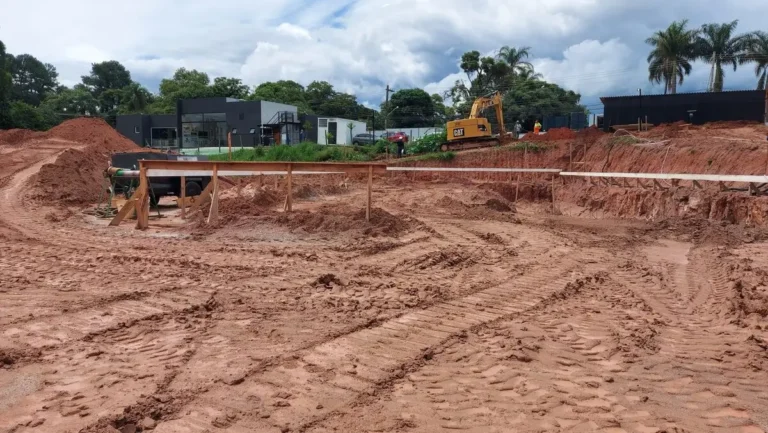 Imagem estágio de obra