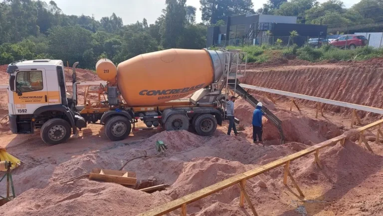 Imagem estágio de obra