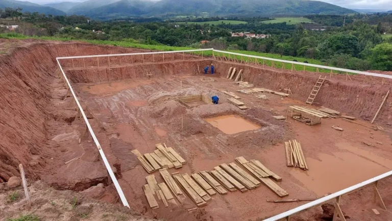 Imagem estágio de obra