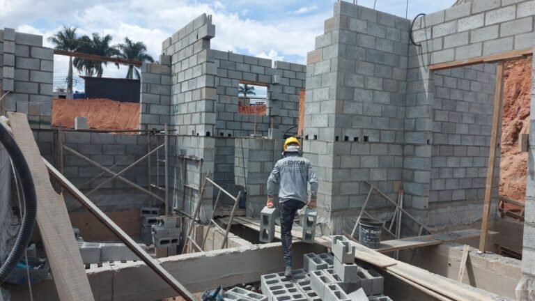 Imagem estágio de obra