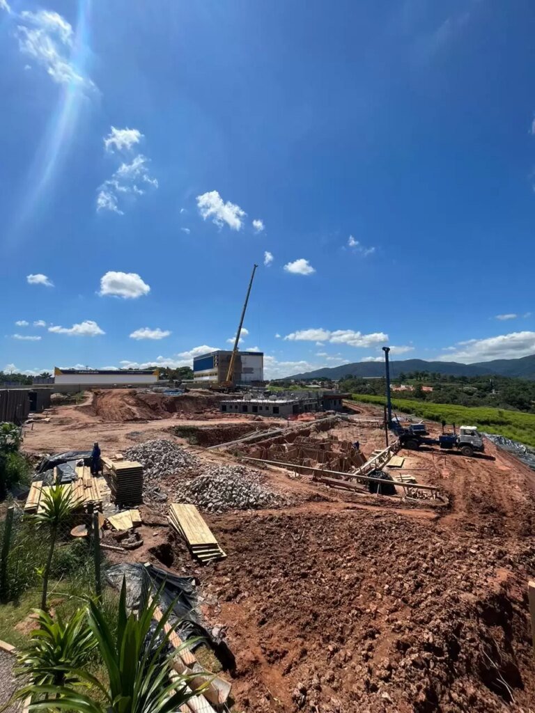 Imagem estágio de obra
