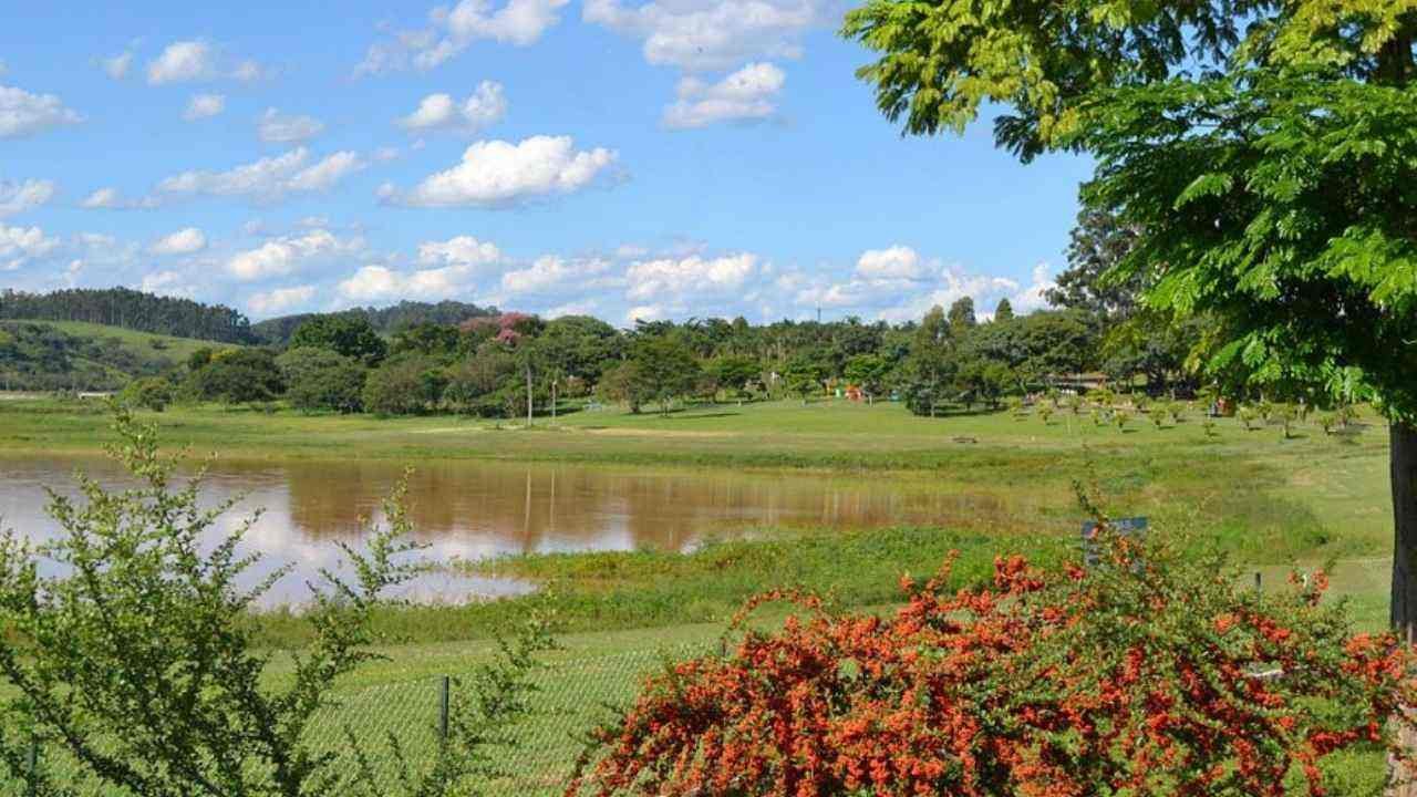 visão panorâmica do Parque da Cidade.