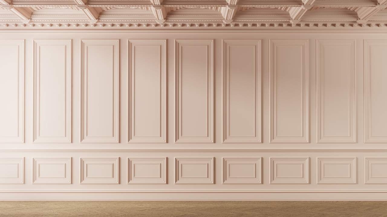 Imagem Boiserie: como usar molduras decorativas para transformar seus ambientes